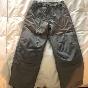Gray snow pants size M (10-12) ❄️